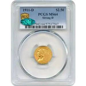 1911-D $2.50 Strong D (2)