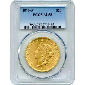 1876-S $20
