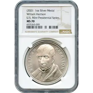 U.S. Mint Presidential Indian Peace Medal Silver Restrike