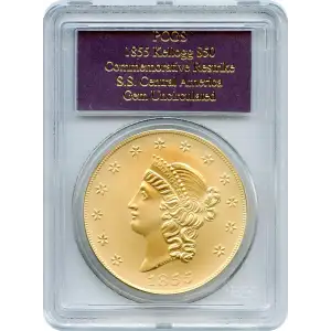 $50 Kellogg & Company Pioneer Gold Restrike
