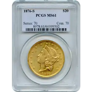 1876-S $20