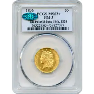 $5 Classic Head Half Eagle