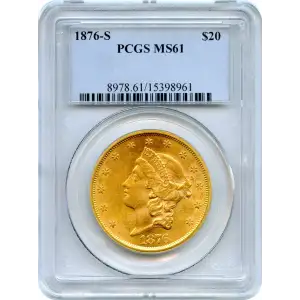 1876-S $20