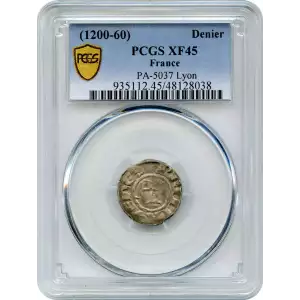 France Provincial Lyon Denier