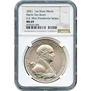 U.S. Mint Presidential Indian Peace Medal Silver Restrike (2)