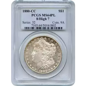 1880-CC $1 8/High 7, PL (2)