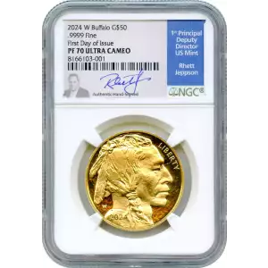 2024 W .9999 Fine First Day of Issue ULTRA CAMEO (3)