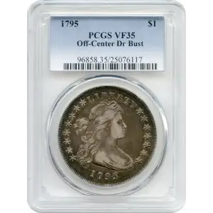 1795 $1 Draped Bust, Off-Center (3)