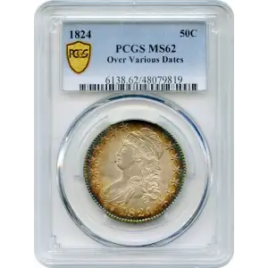 1824 50C Over Various Dates (3)