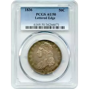 1836 50C Lettered Edge (2)