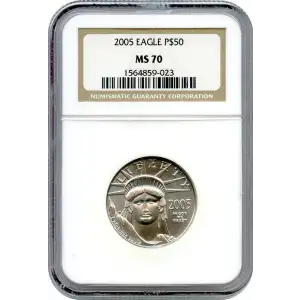 Platinum $50 American Eagle 1/2oz