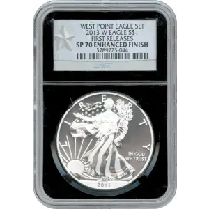 2013 W WEST POINT EAGLE SET FIRST RELEASES OFFICIAL US MINT SET ENHANCED FINISH