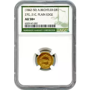 (1842-50) 27G, 21C, PLAIN EDGE