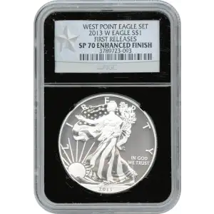 2013 W WEST POINT EAGLE SET FIRST RELEASES OFFICIAL US MINT SET ENHANCED FINISH (4)