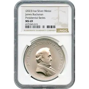 U.S. Mint Presidential Indian Peace Medal Silver Restrike
