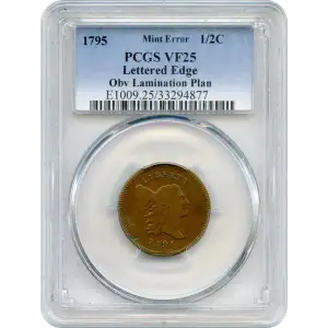 1795 1/2C Lettered Edge, BN (3)