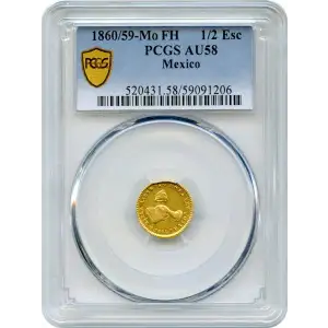 Mexico Gold 1/2 Escudo