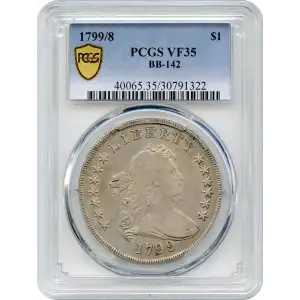 $1 Draped Bust Silver Dollar