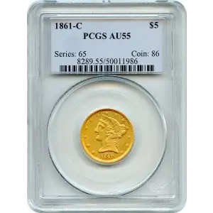 1861-C $5