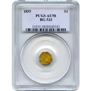1855 G$1 BG-533