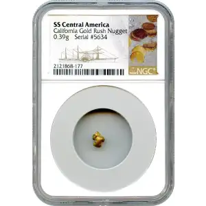 California Gold Rush - Gold Nugget