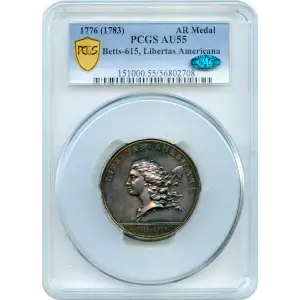 1776 (1783) AR Medal Betts-615, Libertas Americana (4)