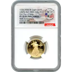$10 Gold American Eagle 1/4oz
