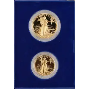 Gold American Eagle 2pc Proof Set