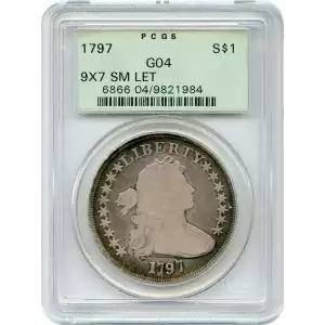 1797 $1 9x7 Stars, Small Letters