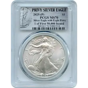 Silver $1 American Eagle 1oz