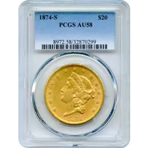 1874-S $20