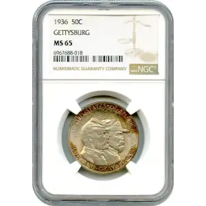 Gettysburg Silver Commemorative Half Dollar