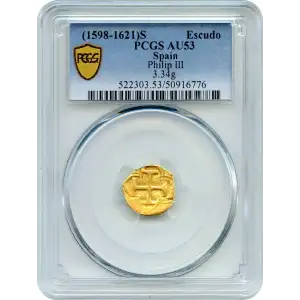 (1598-1621)S  Escudo Philip III (2)