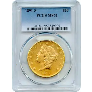 1891-S $20