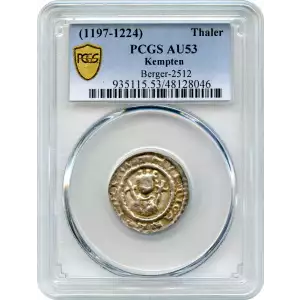 German States Kempten Abbey Thaler