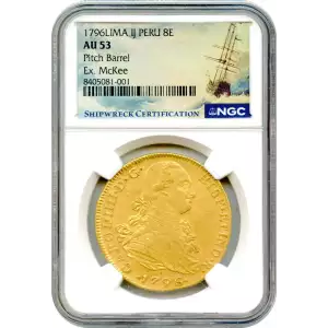 Peru Gold 8 Escudos