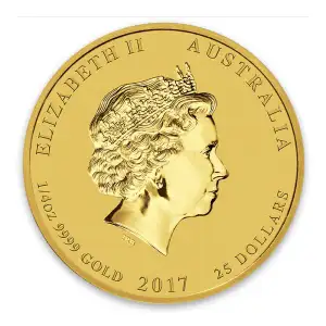 2017 1/4oz Australian Perth Mint Gold Lunar II: Year of the Rooster (2)