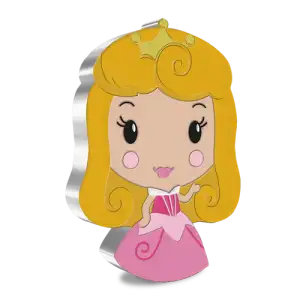 Disney Princess - 2021 1oz Aurora Silver Chibi Coin (2)
