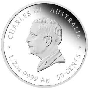 2025 1/2oz Australian Perth Mint Silver Lunar Series III: Year of the Snake (2)