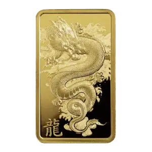 2024 Year of the Dragon - Legend of the Azure Dragon 5g Gold Bar (2)