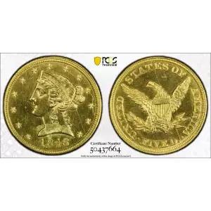 1846 $5 Large Date (2)