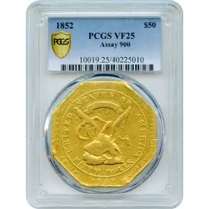 Territorial Gold - $50 U.S. Assay Office of Gold